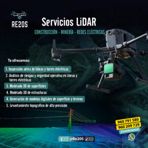 Levantamiento Topográfico con Drones LiDAR en Perú | RE20S