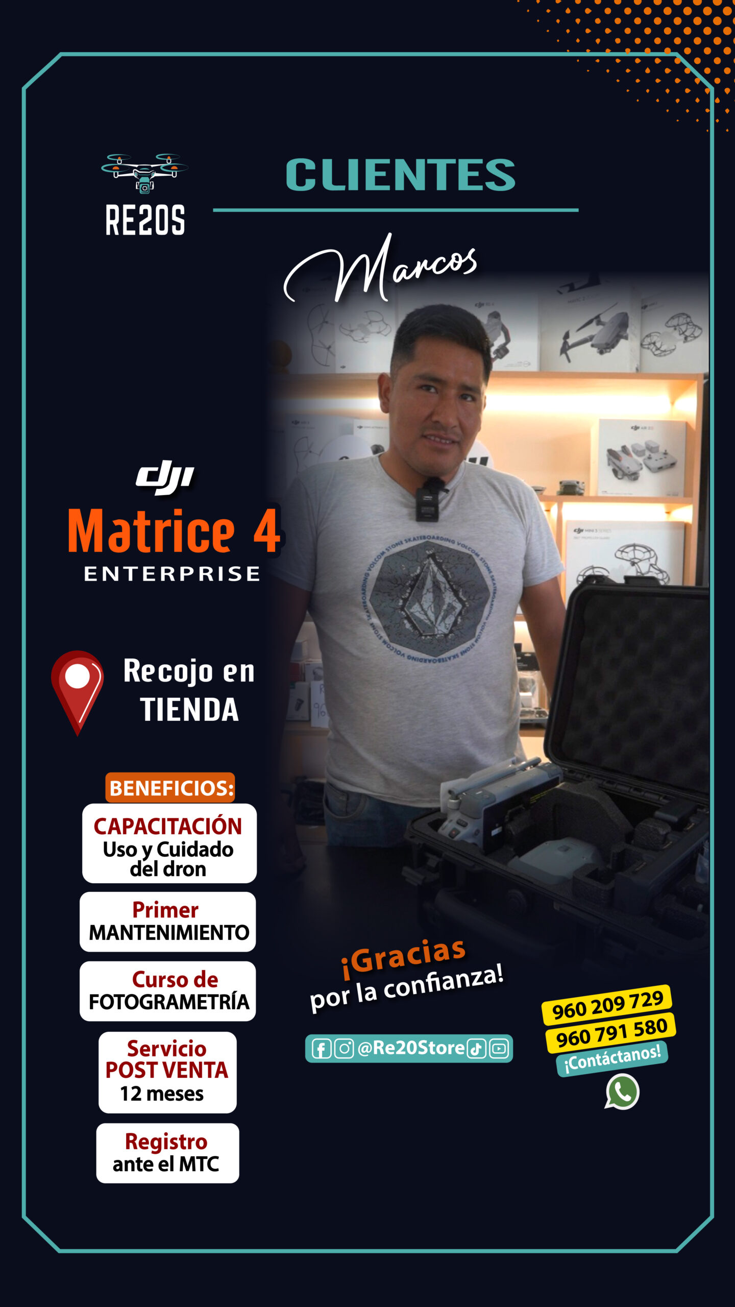 cliente tienda re20s