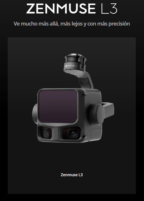 DJI Zenmuse L3