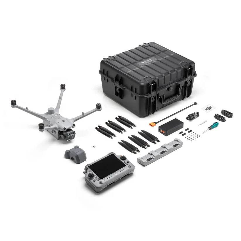 DJI Matrice 4TD Enterprise + Control RC Plus 2 (Edición Internacional con 2 Años de Garantía)