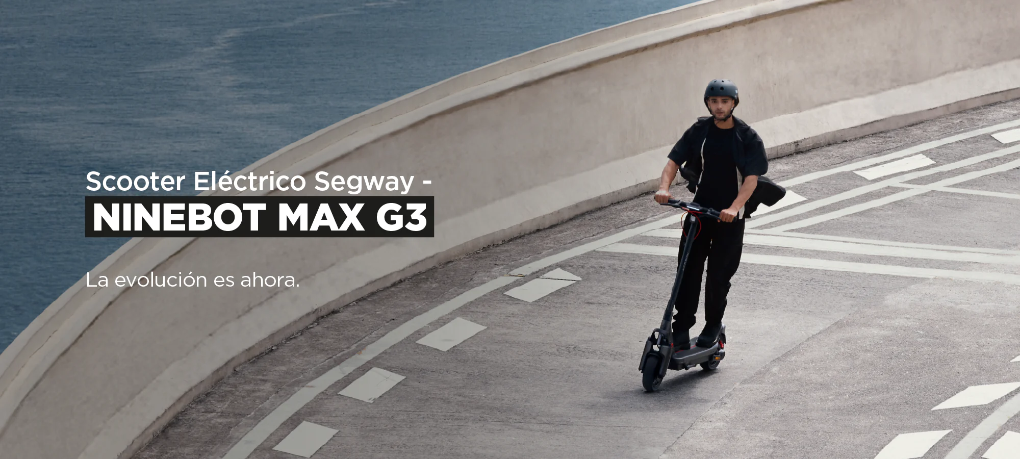 Doble suspensión para confort doble Segway Max G3