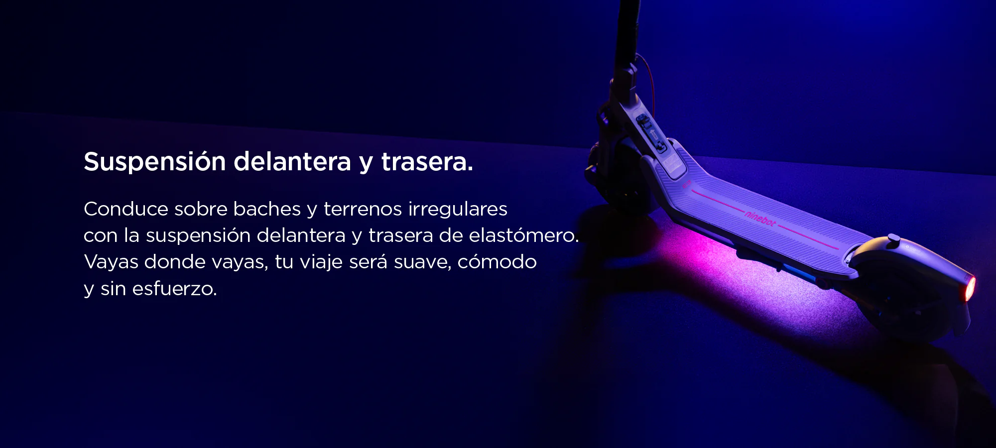 Segway Ninebot E3 Pro Banner Inferior