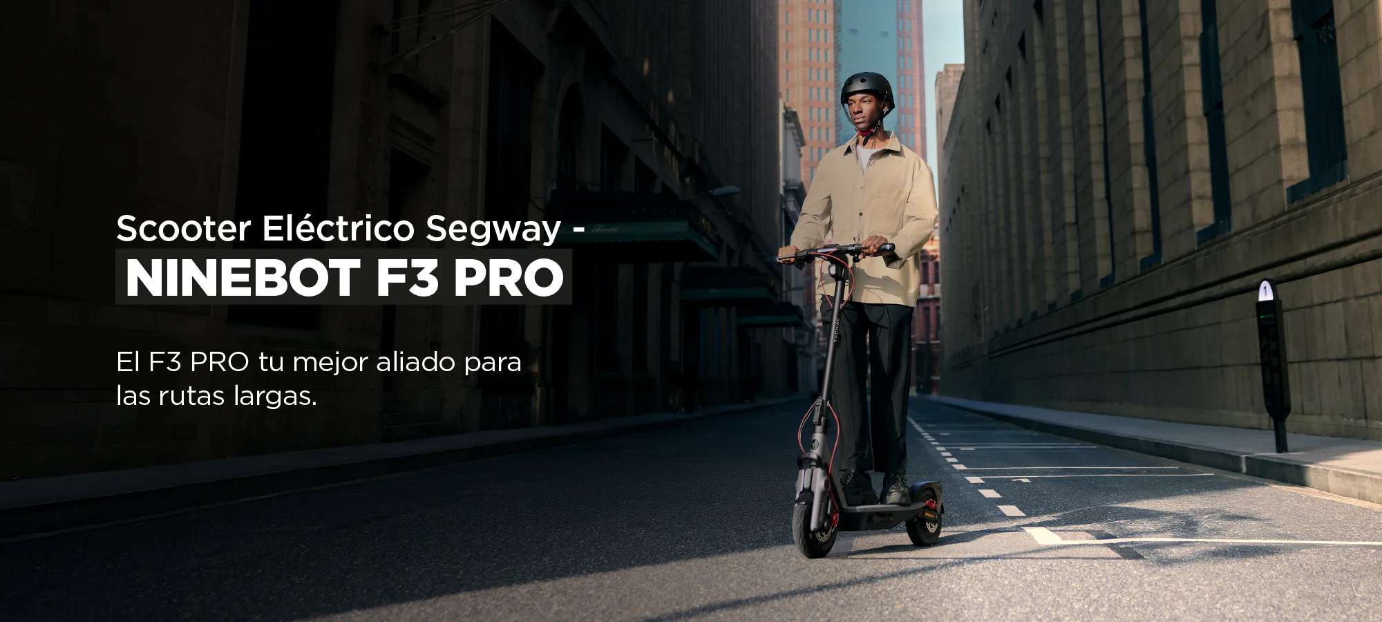 Doble suspensión para confort doble Segway F3 Pro