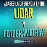 LiDAR o Fotogrametría con